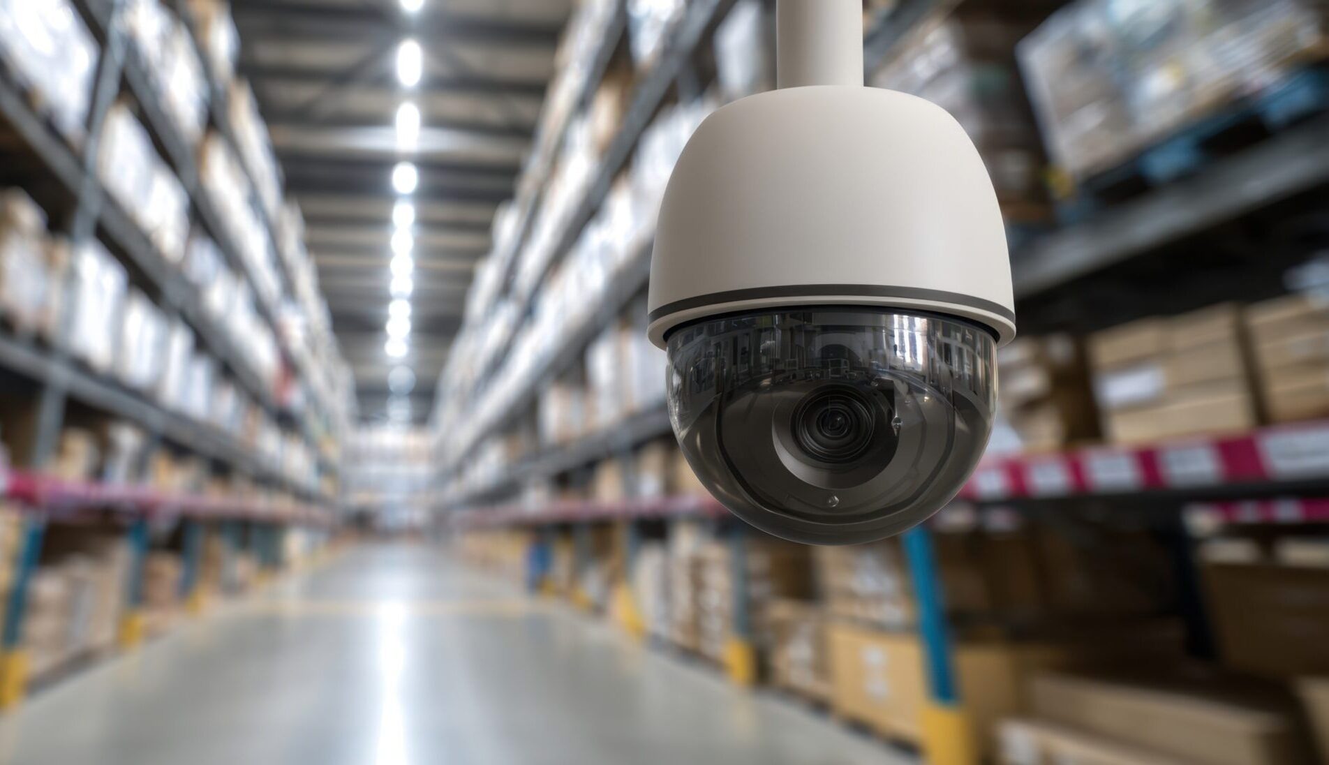 Professional security cameras monitoring a commercial building - Go Media LLC - Video Surveillance Systems